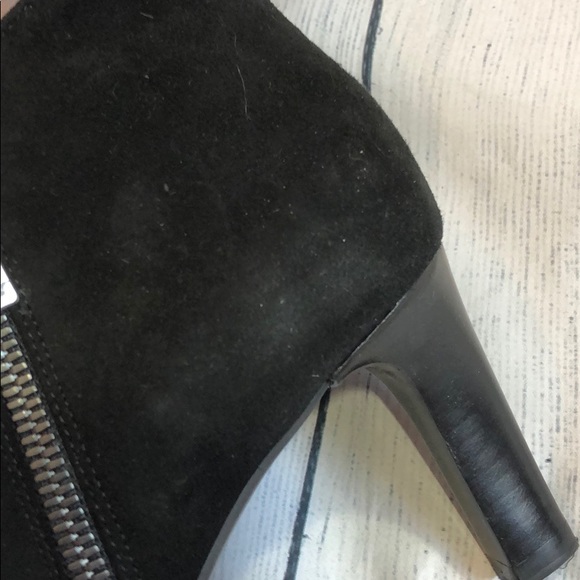 Aquatalia Dona Suede Heeled Kitten Ankle Booties - Picture 10 of 13